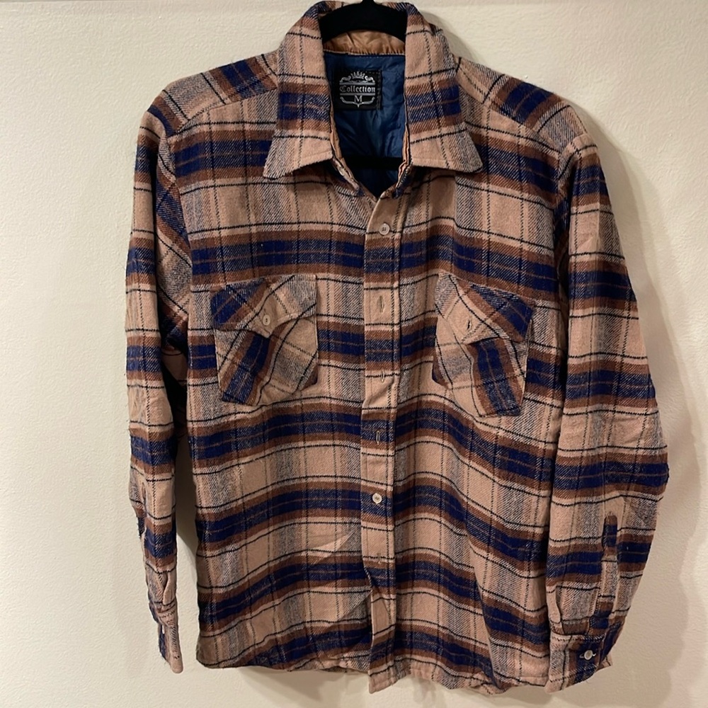 Quilted lined flannel